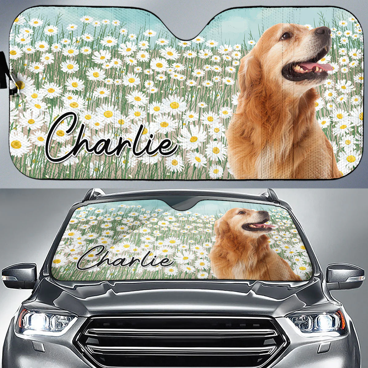 Is It Spring Yet Photo - Personalized Car Sunshade