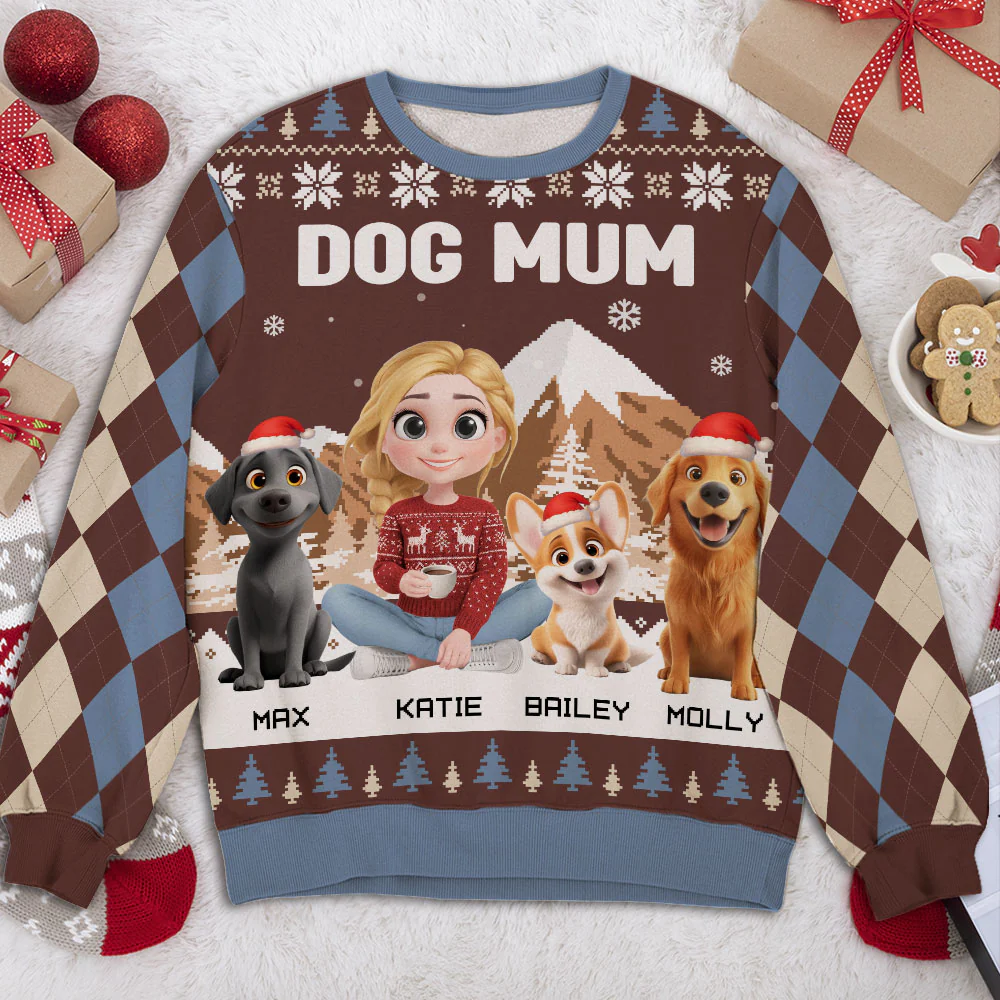 It Begins To Look A Lot Like - Personalized Custom All-Over-Print Sweatshirt - Image 3