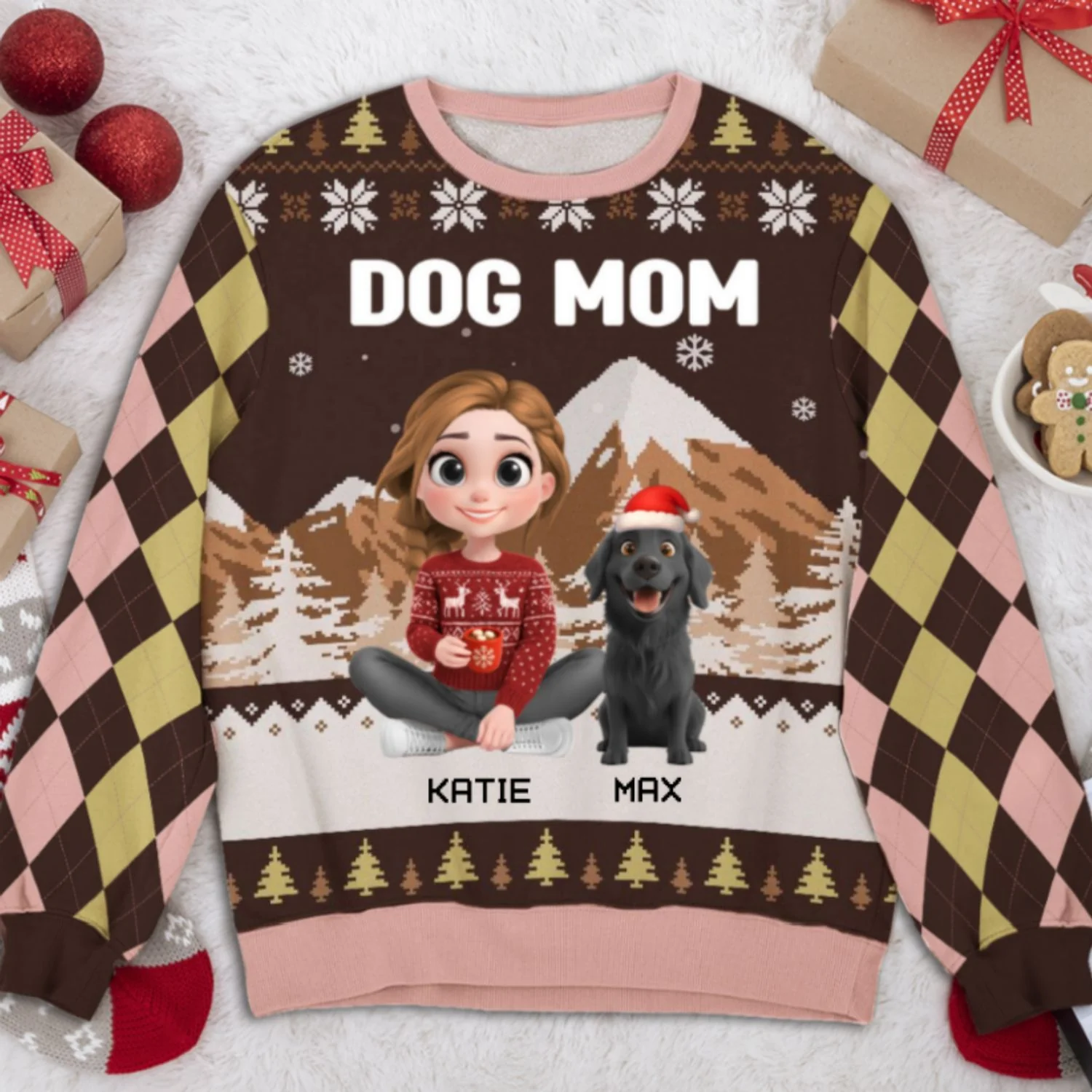It Begins To Look A Lot Like - Personalized Custom All-Over-Print Sweatshirt - Image 5