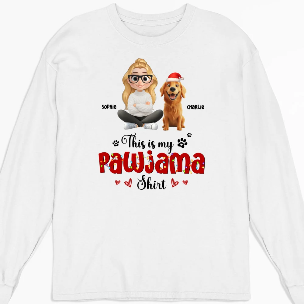 It's Cold Outside - Personalized Custom Long Sleeve T-shirt - Image 4
