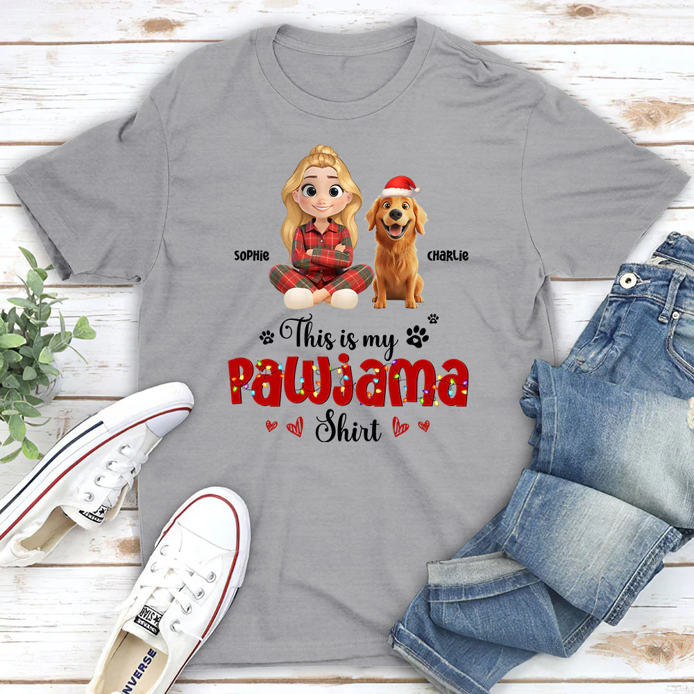 It's Cold Outside - Personalized Custom Unisex T-shirt - Image 3