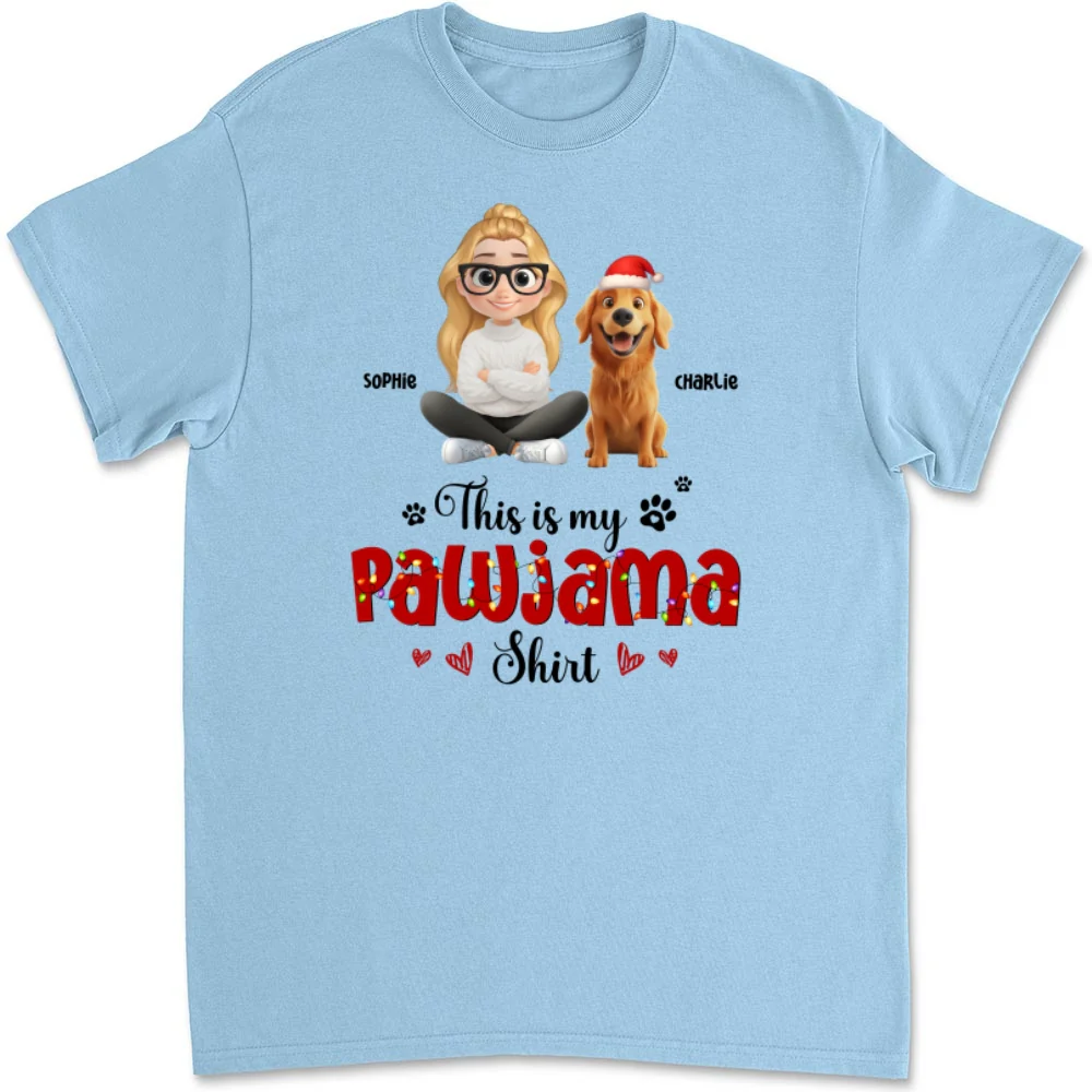 It's Cold Outside - Personalized Custom Unisex T-shirt - Image 7