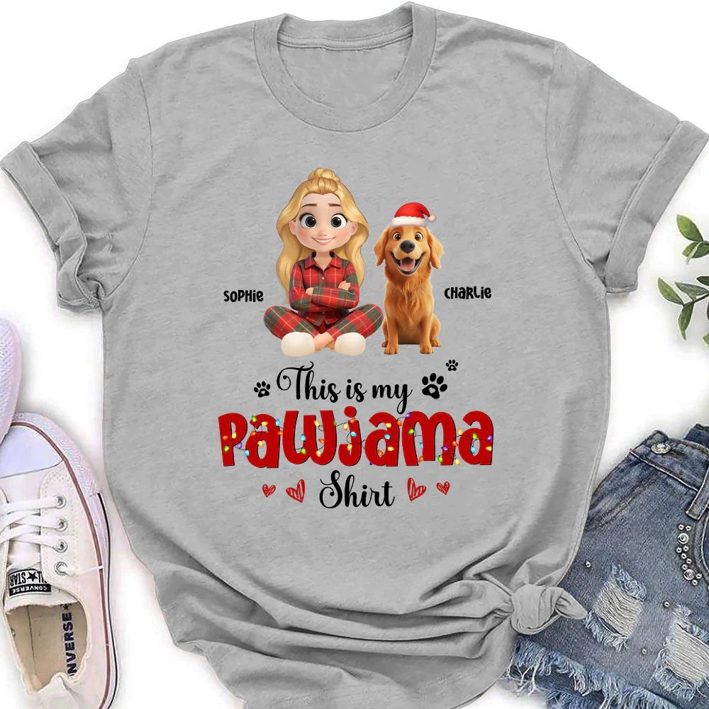 It's Cold Outside - Personalized Custom Women's T-Shirt - Image 2