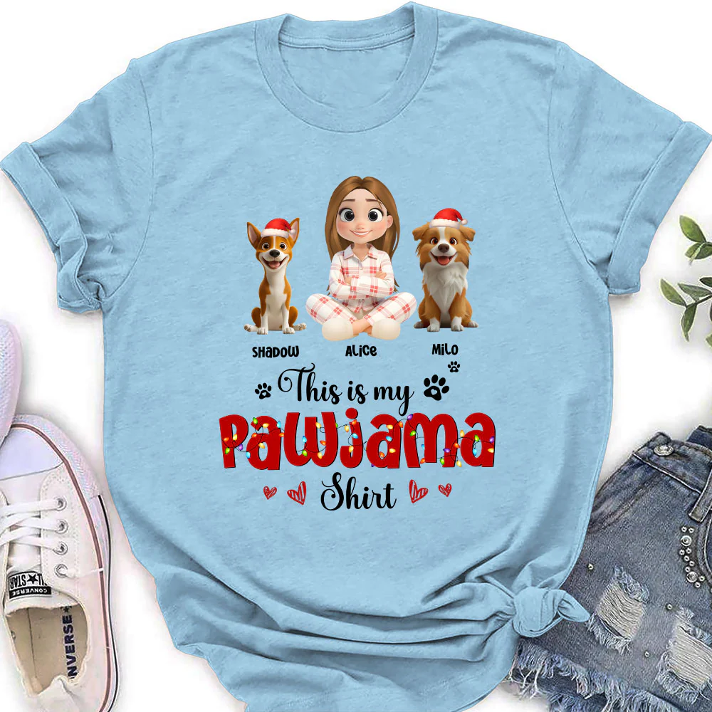 It's Cold Outside - Personalized Custom Women's T-Shirt - Image 4