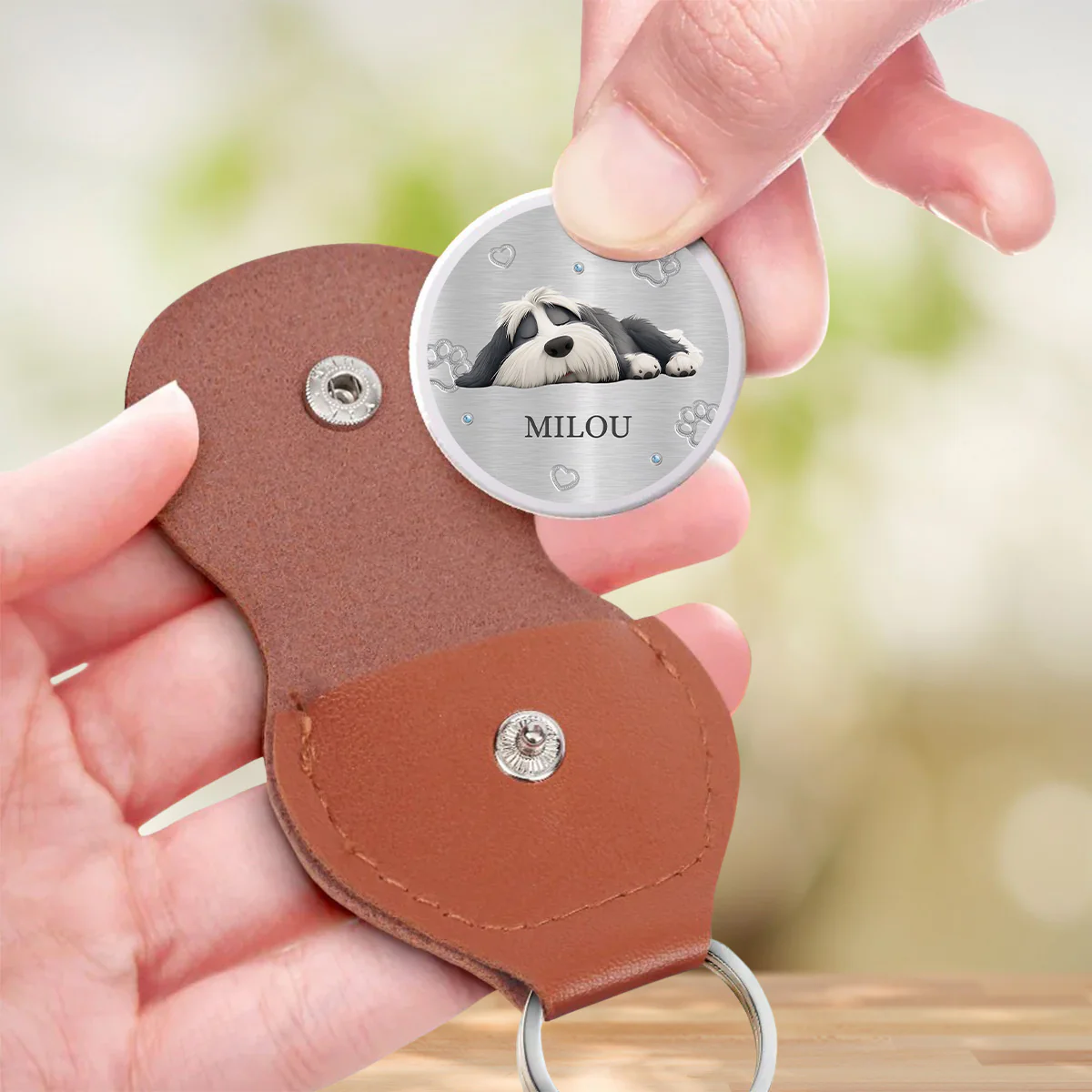 Je te porterai avec moi - Hug de poche personnalisé avec effet 3D - Image 3