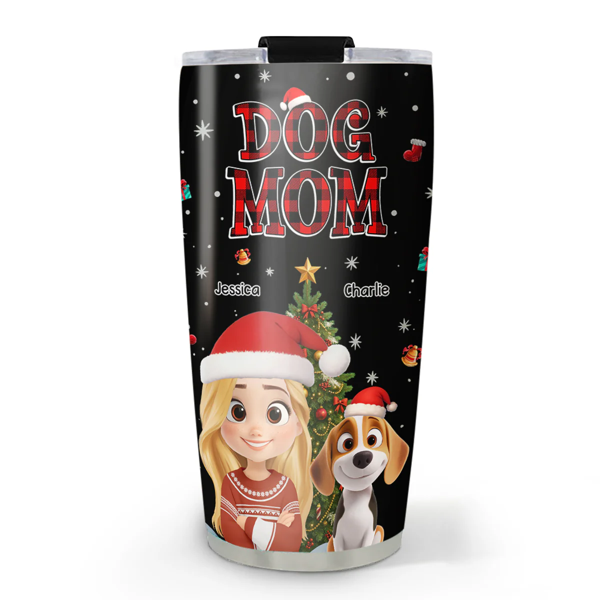 Jolly Season - Personalized Custom 3D Effect Tumbler