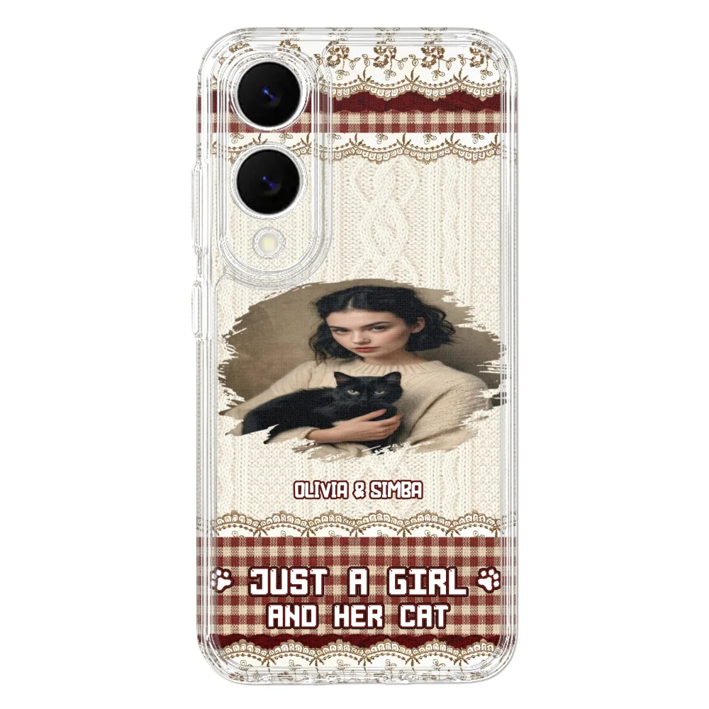 Just A Cat Girl photo - Personalized Custom Phone Case - Image 34