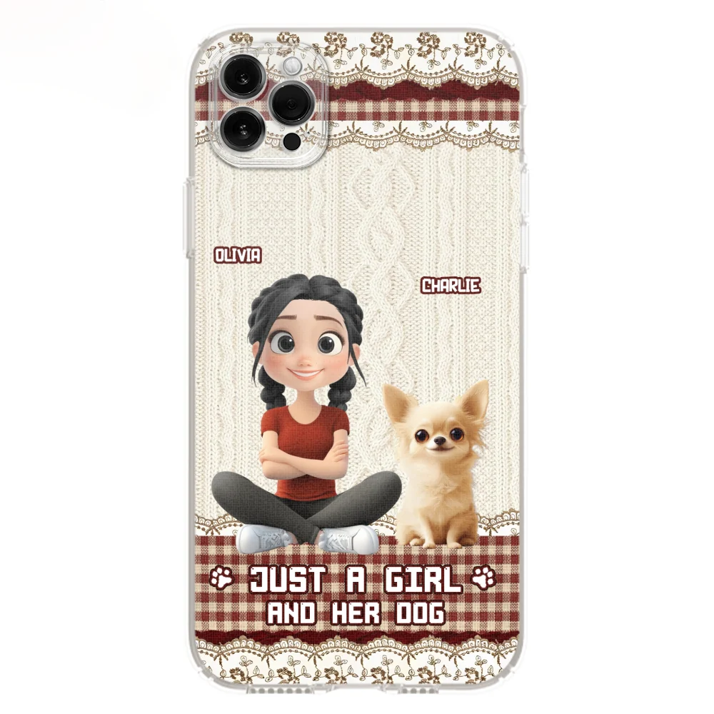 Just A Girl - Personalized Custom Phone Case - Image 12