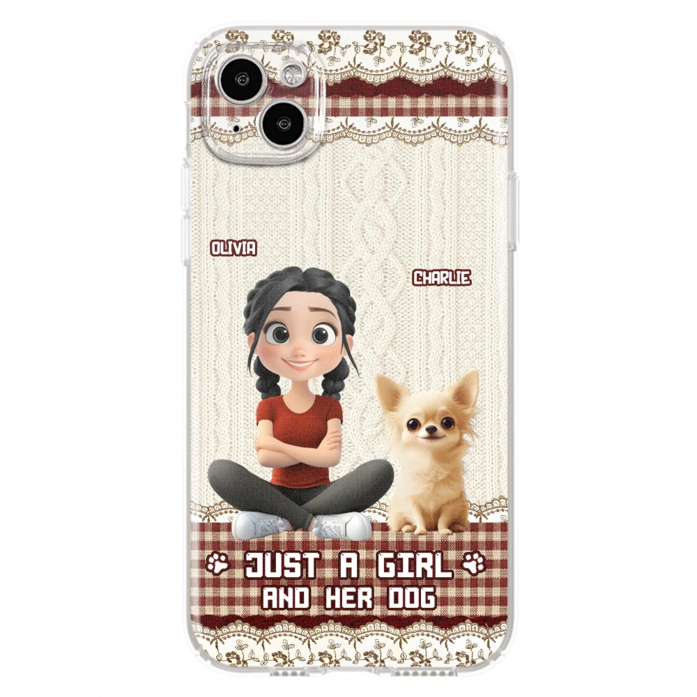 Just A Girl - Personalized Custom Phone Case - Image 14
