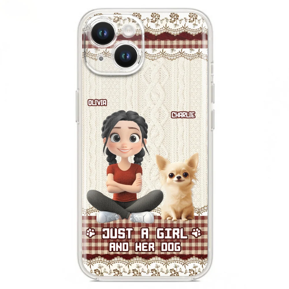 Just A Girl - Personalized Custom Phone Case - Image 17