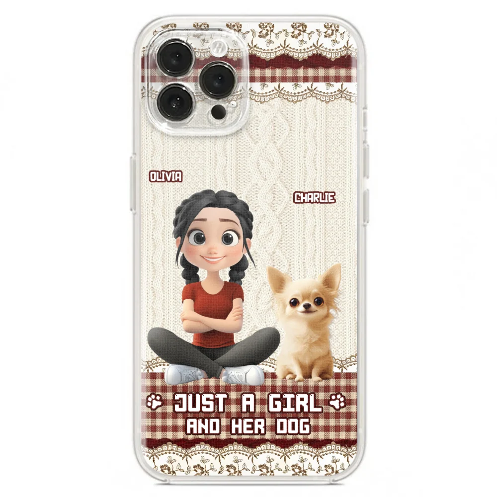 Just A Girl - Personalized Custom Phone Case - Image 19