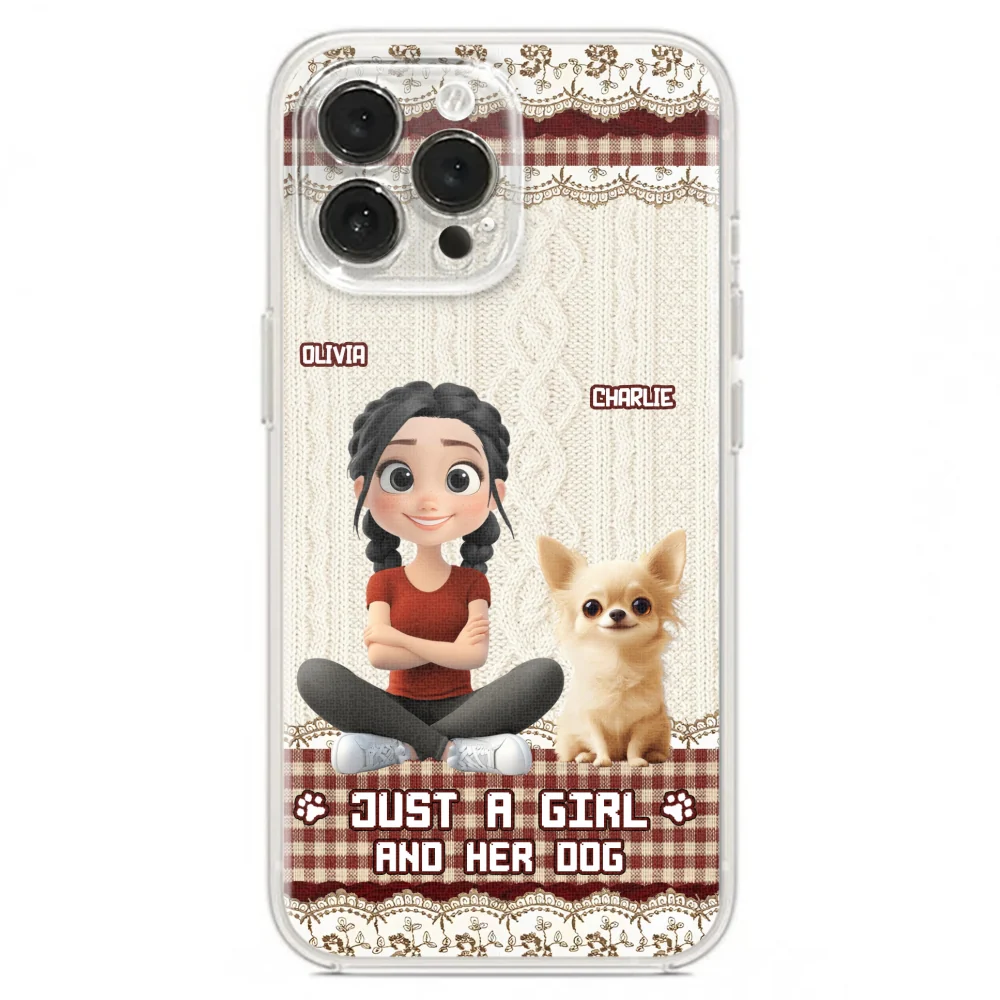 Just A Girl - Personalized Custom Phone Case - Image 20
