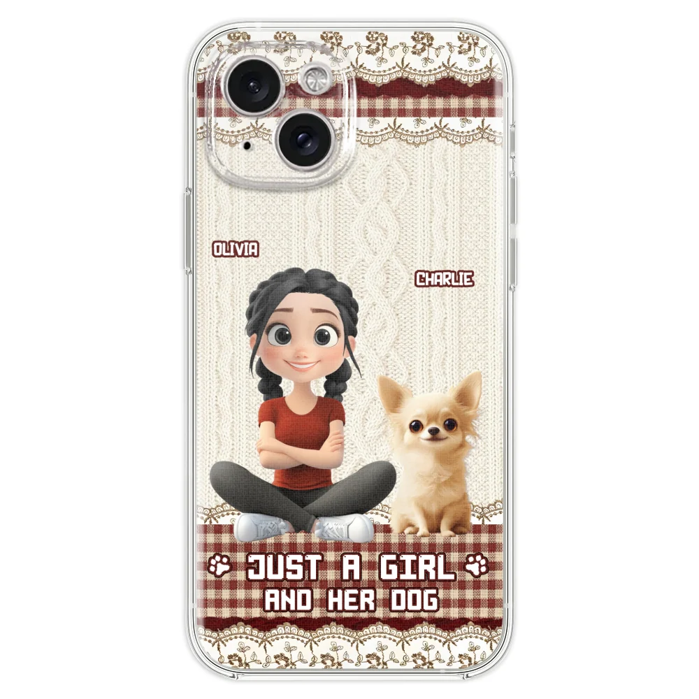 Just A Girl - Personalized Custom Phone Case - Image 21