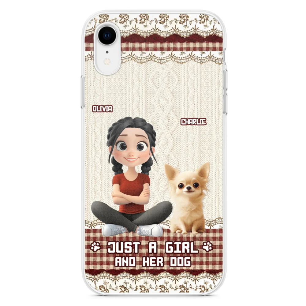 Just A Girl - Personalized Custom Phone Case - Image 23