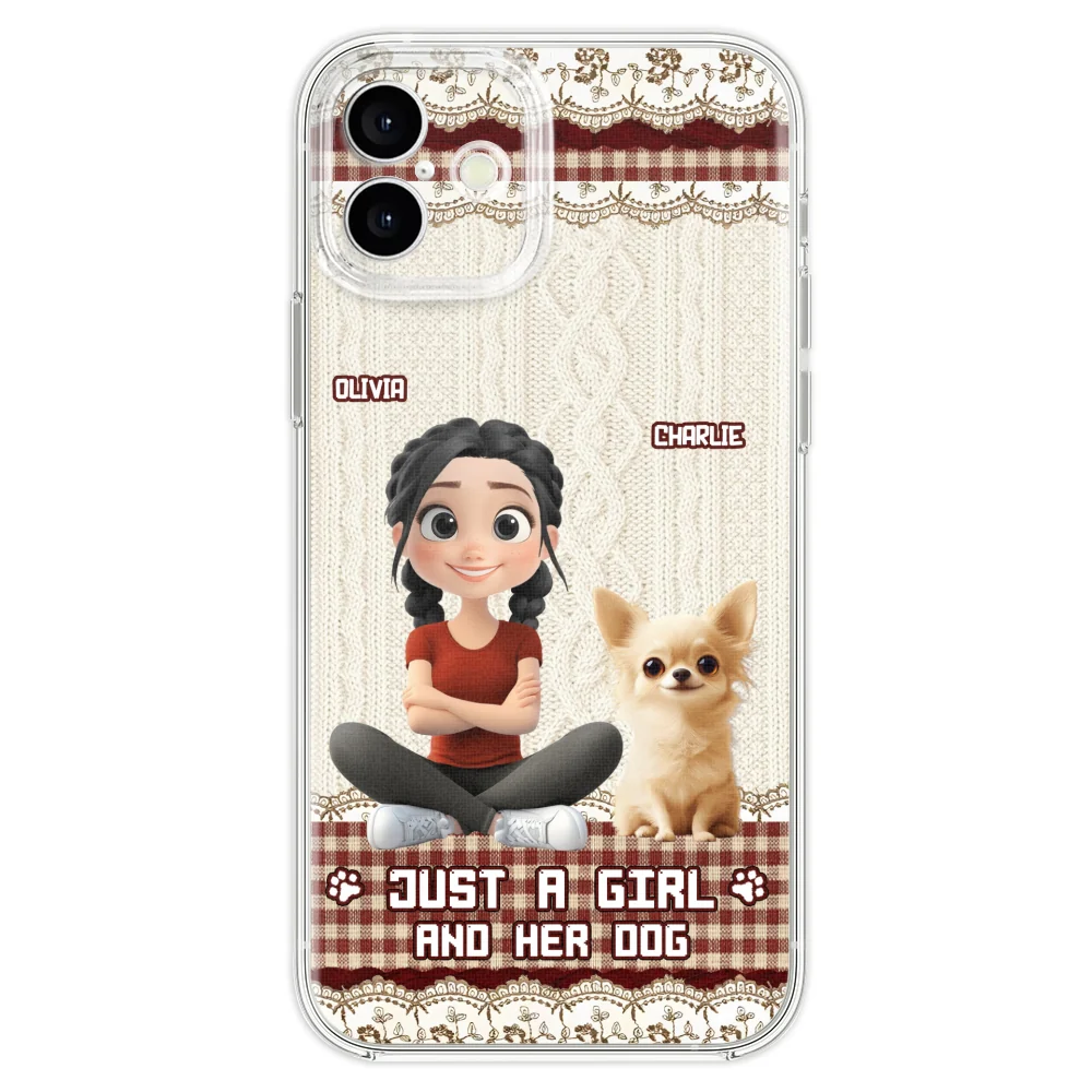Just A Girl - Personalized Custom Phone Case - Image 24