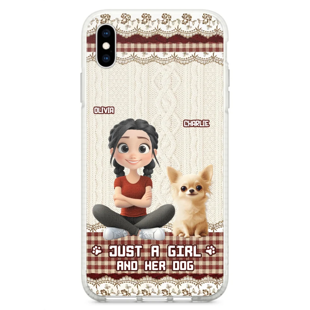 Just A Girl - Personalized Custom Phone Case - Image 25