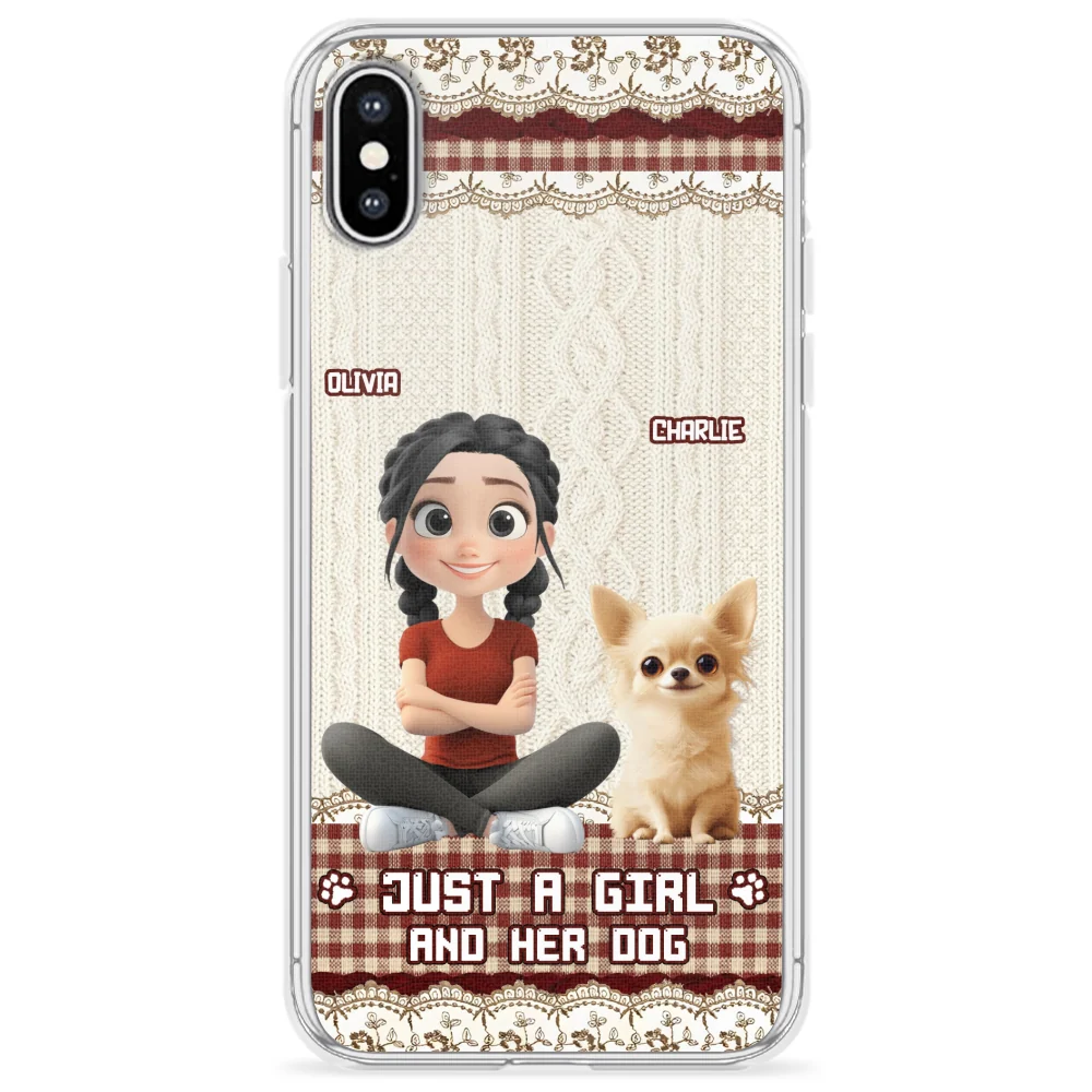 Just A Girl - Personalized Custom Phone Case - Image 26