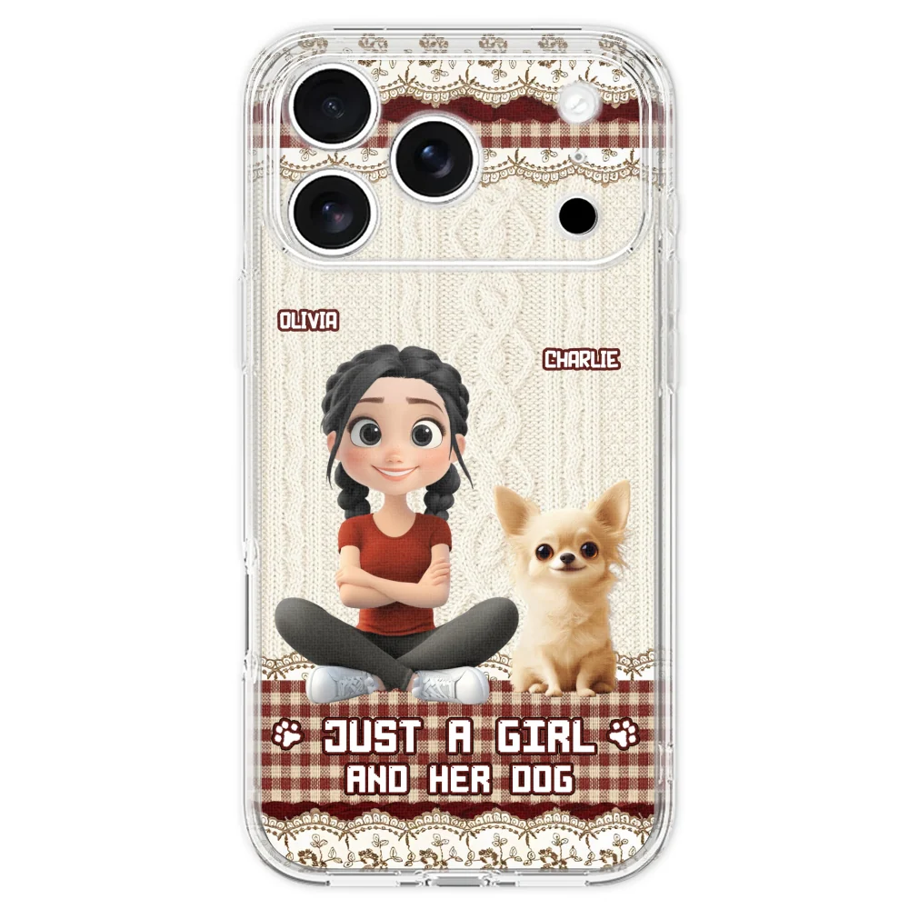 Just A Girl - Personalized Custom Phone Case - Image 29
