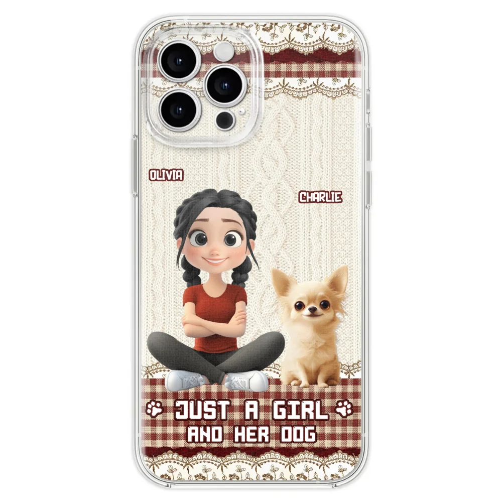 Just A Girl - Personalized Custom Phone Case - Image 30