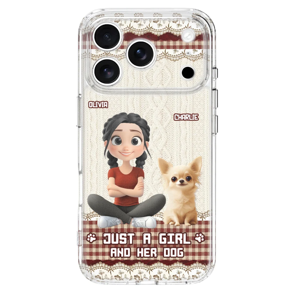 Just A Girl - Personalized Custom Phone Case - Image 31