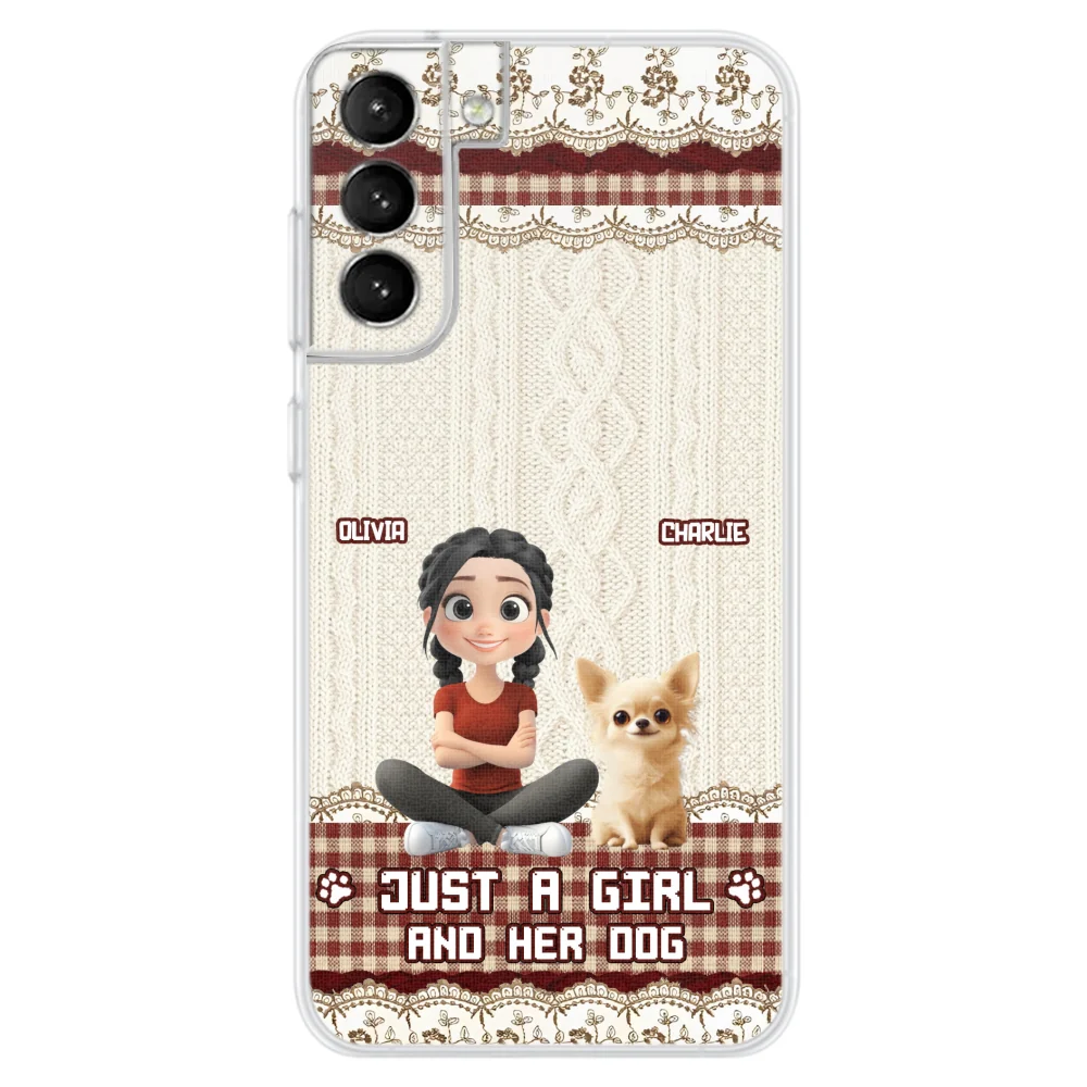 Just A Girl - Personalized Custom Phone Case - Image 32