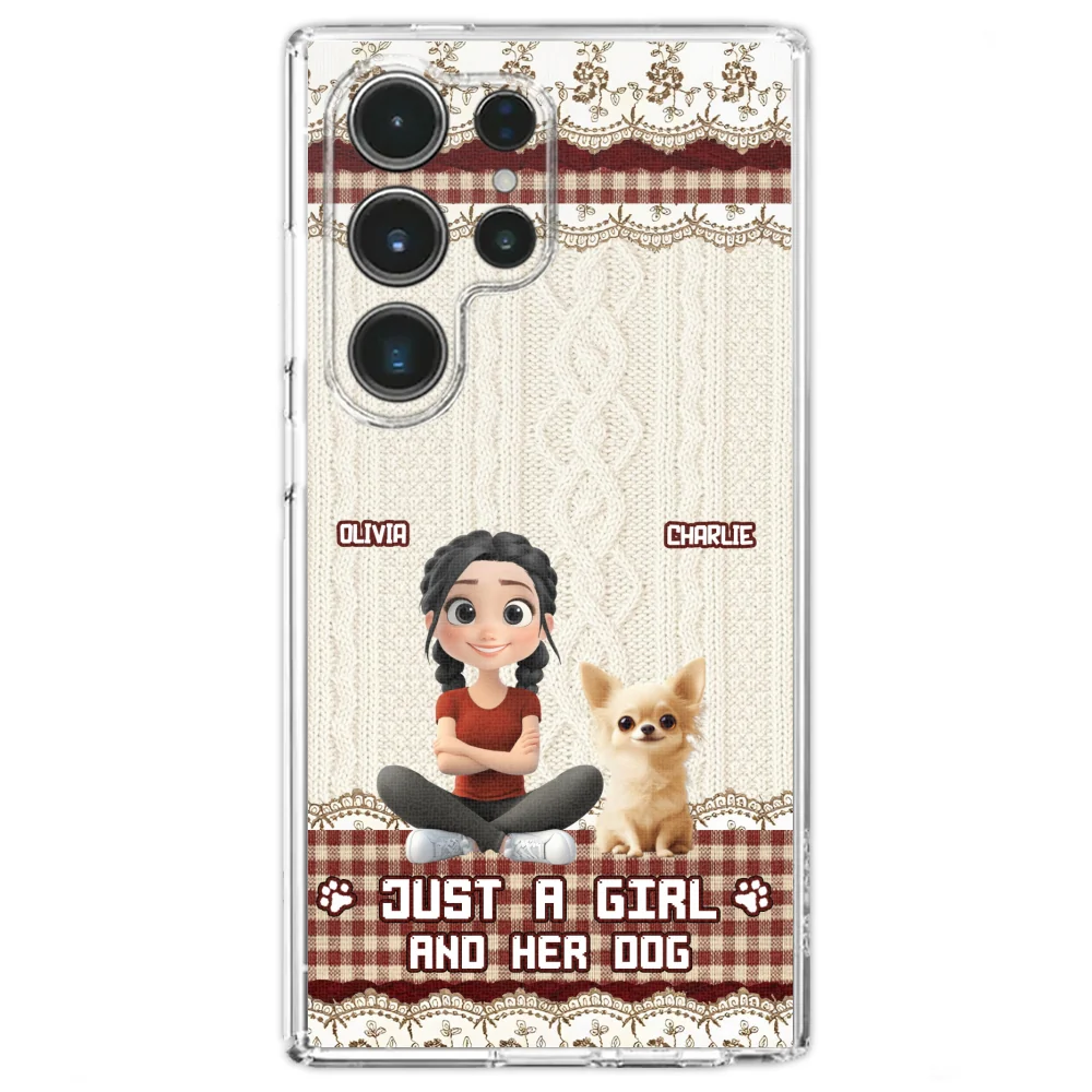 Just A Girl - Personalized Custom Phone Case - Image 33
