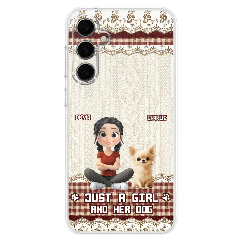 Just A Girl - Personalized Custom Phone Case - Image 34