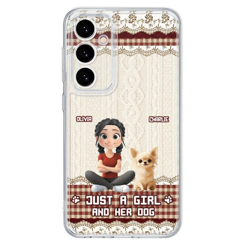Just A Girl - Personalized Custom Phone Case - Image 35