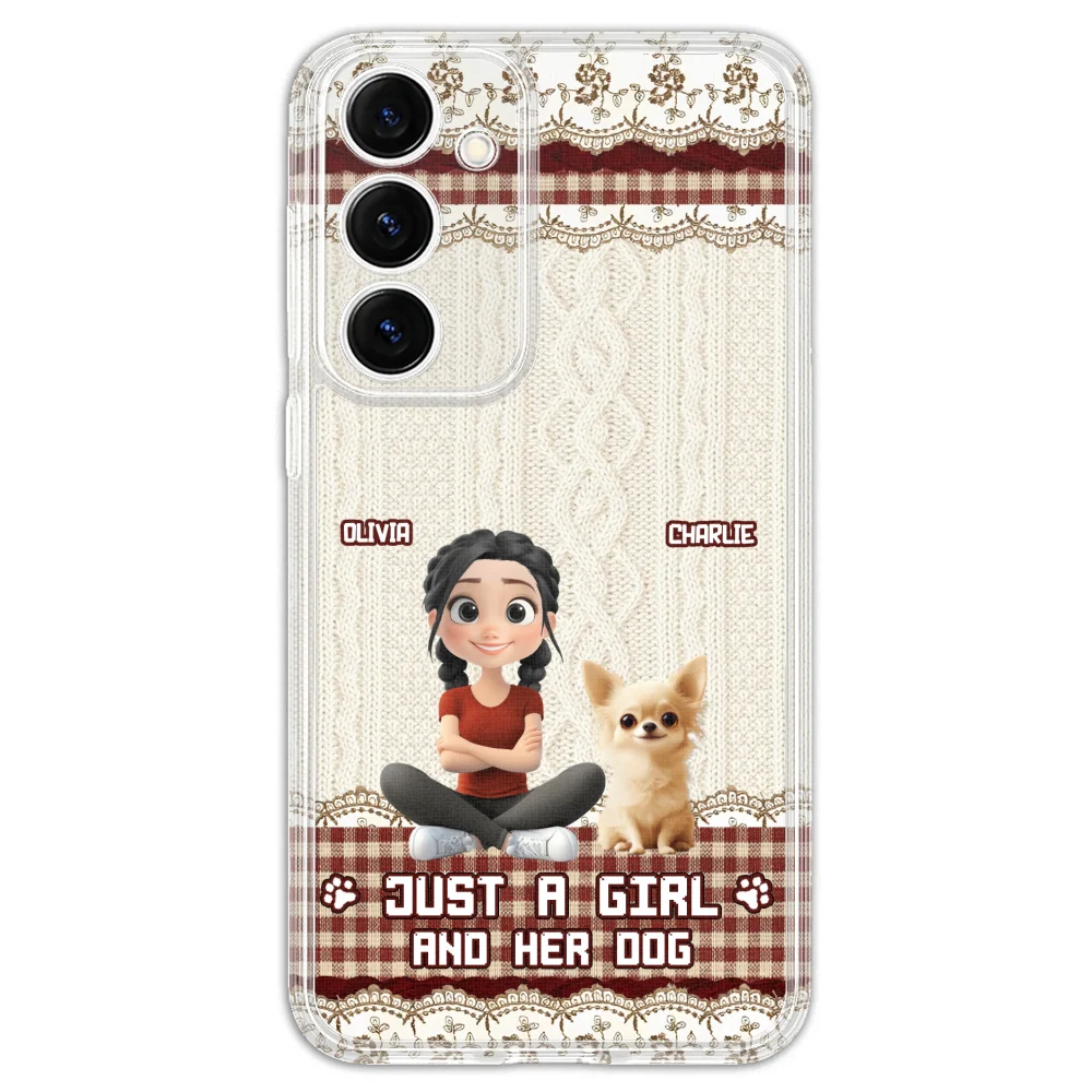 Just A Girl - Personalized Custom Phone Case - Image 37