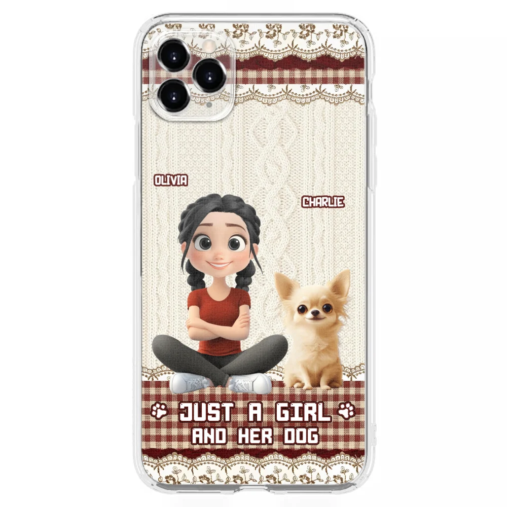 Just A Girl - Personalized Custom Phone Case - Image 9