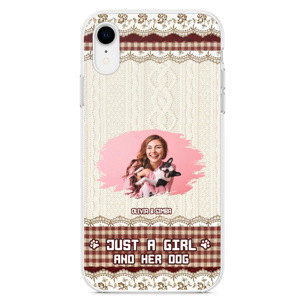 Just A Girl Photo - Personalized Custom Phone Case - Image 19