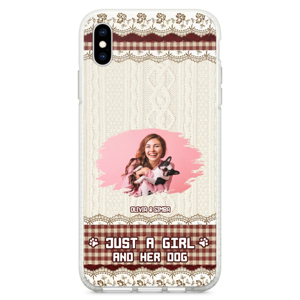 Just A Girl Photo - Personalized Custom Phone Case - Image 20