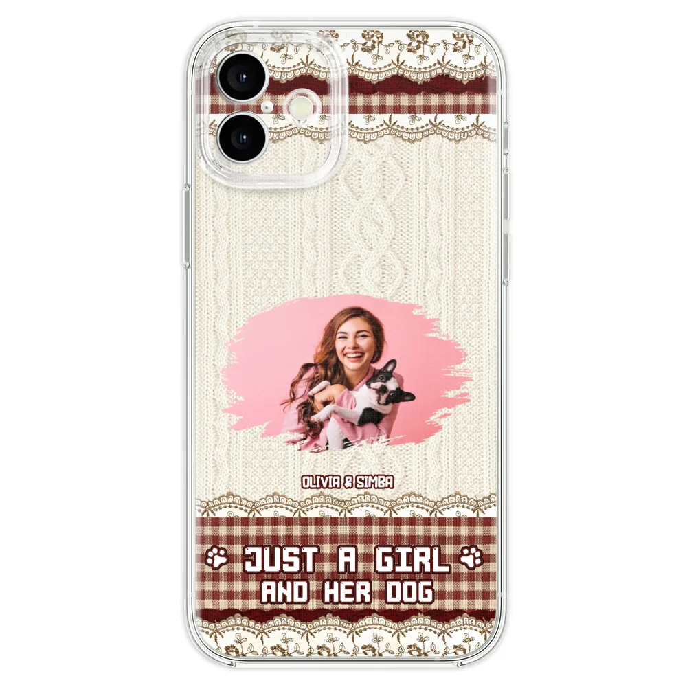 Just A Girl Photo - Personalized Custom Phone Case - Image 24