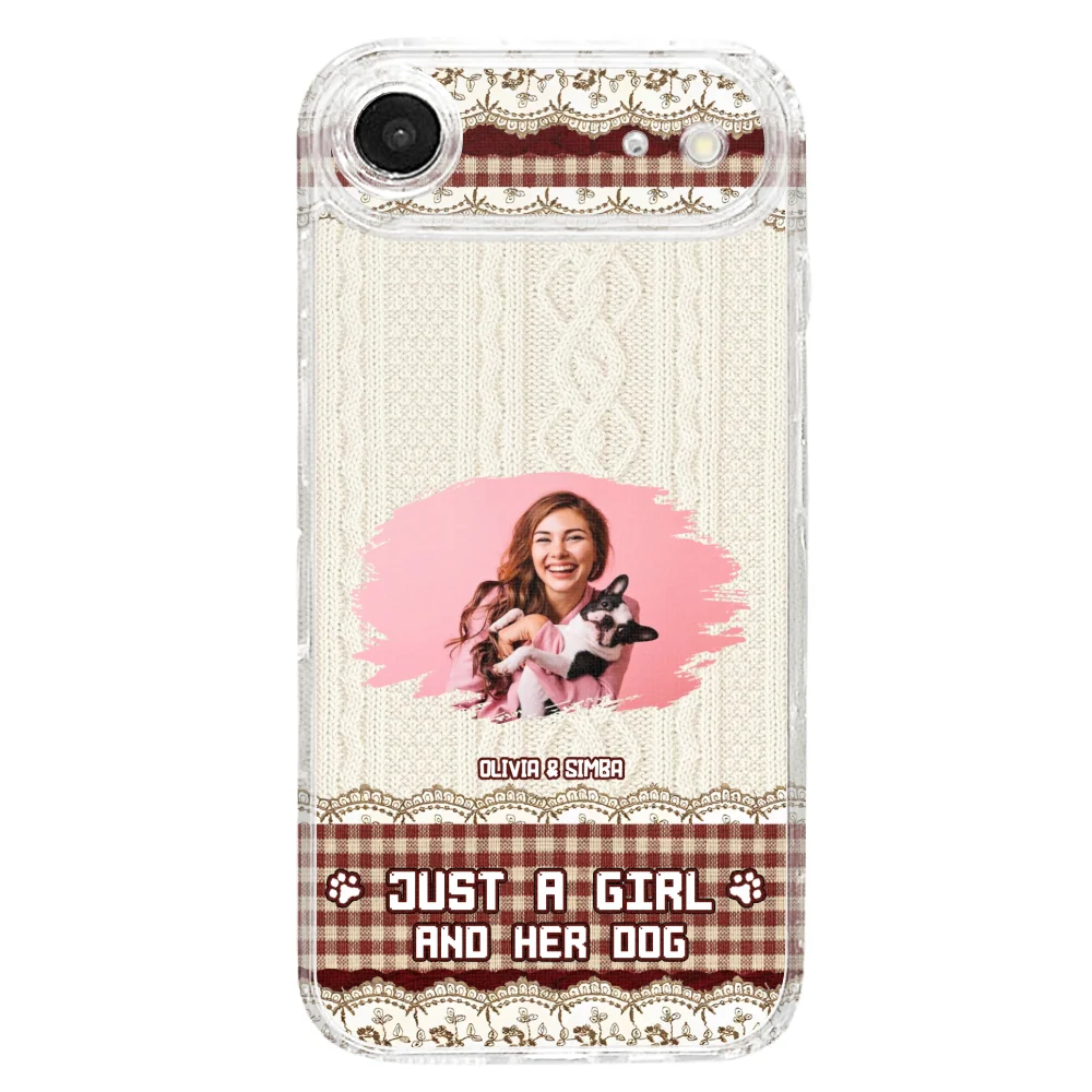 Just A Girl Photo - Personalized Custom Phone Case - Image 25