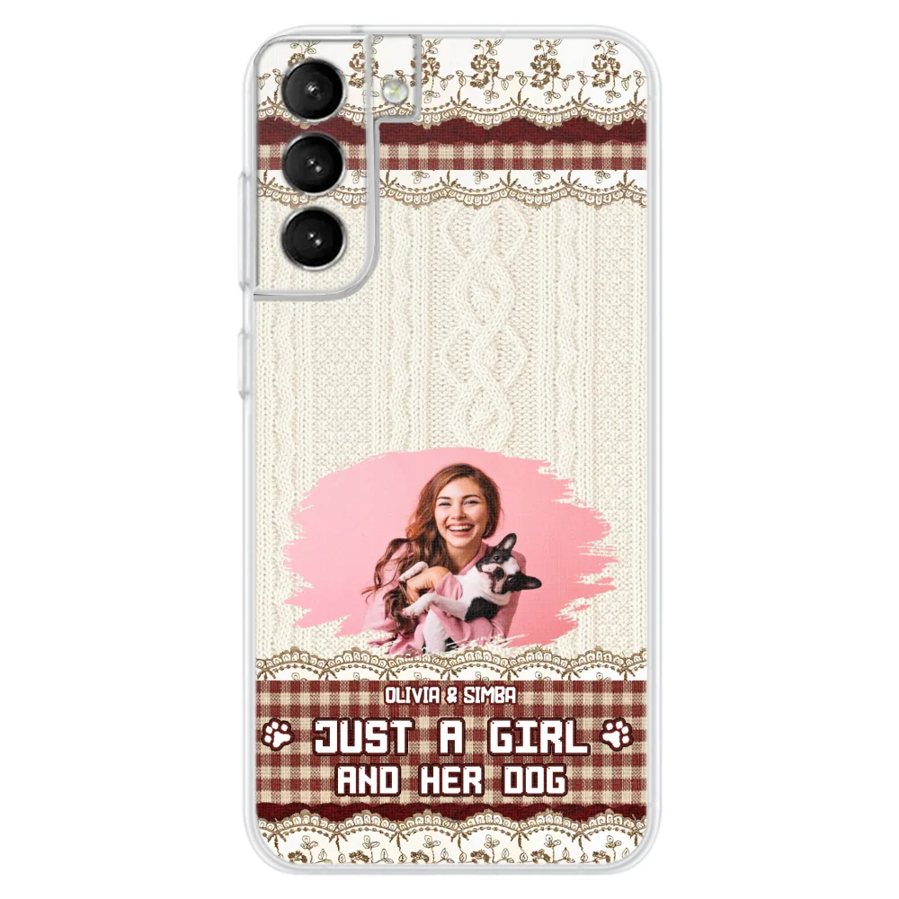 Just A Girl Photo - Personalized Custom Phone Case - Image 28