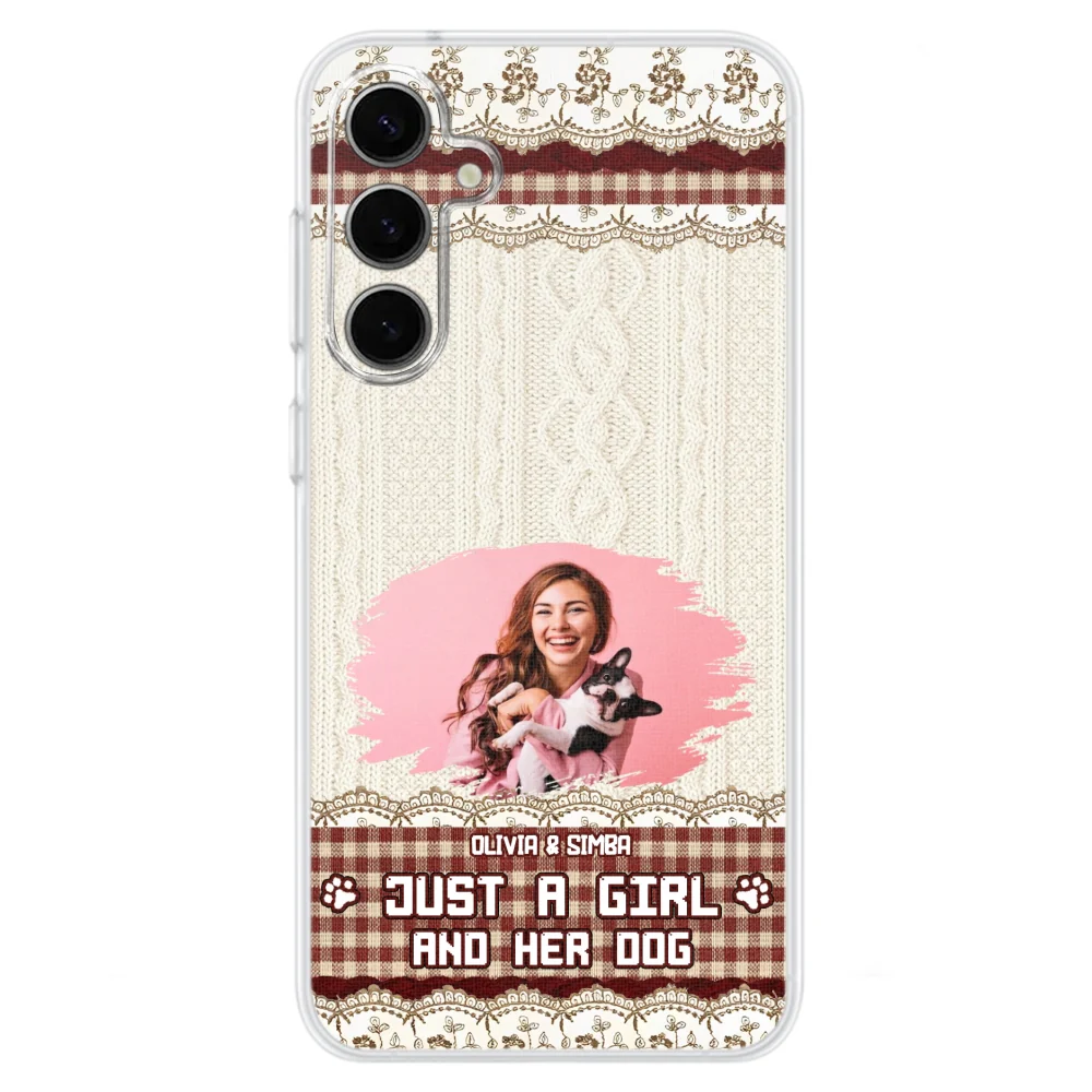 Just A Girl Photo - Personalized Custom Phone Case - Image 30