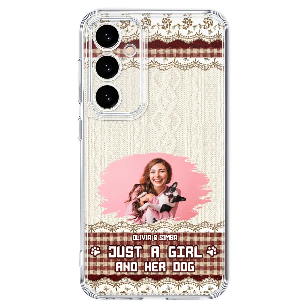 Just A Girl Photo - Personalized Custom Phone Case - Image 31