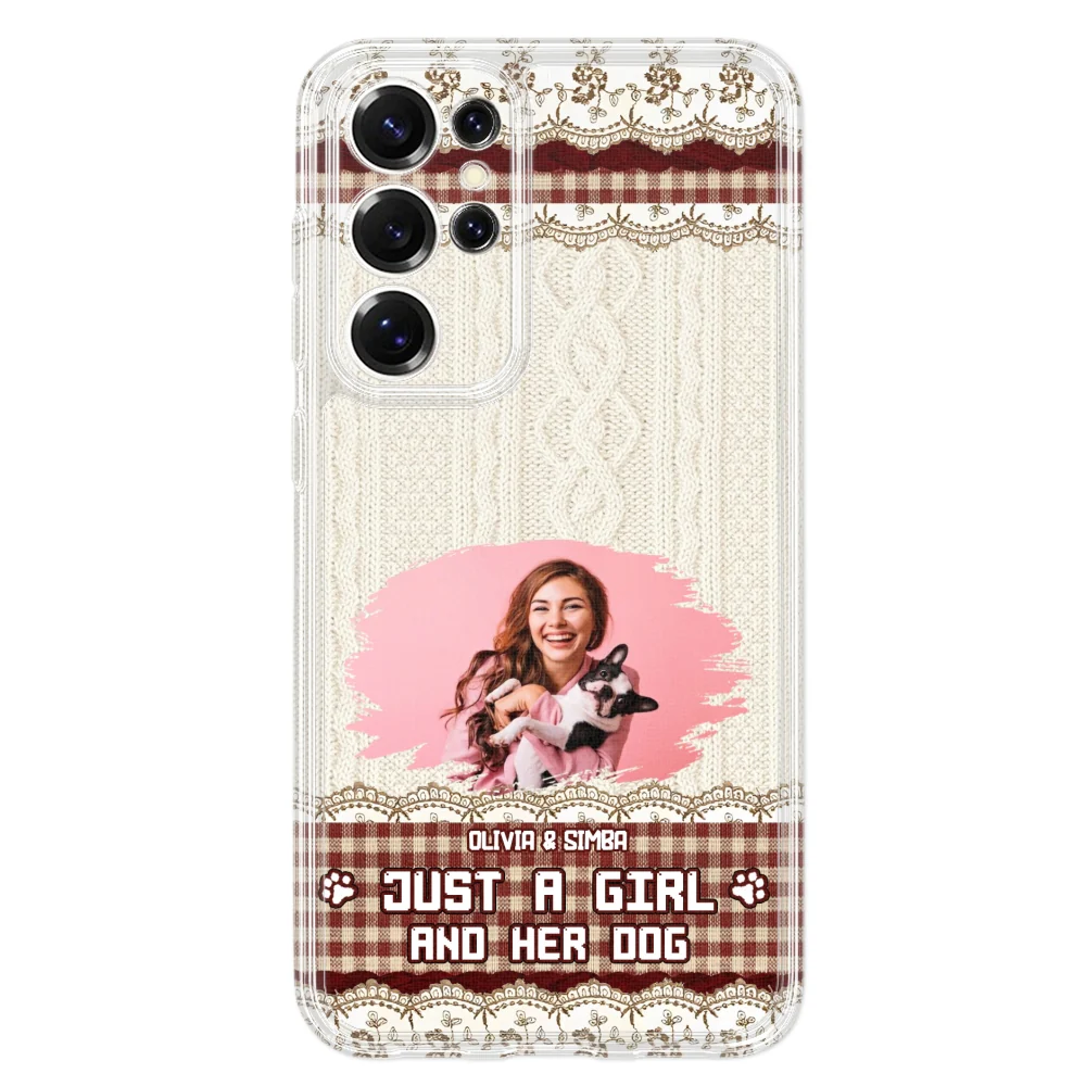 Just A Girl Photo - Personalized Custom Phone Case - Image 32