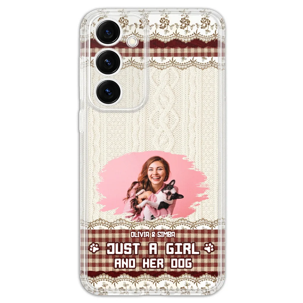 Just A Girl Photo - Personalized Custom Phone Case - Image 33