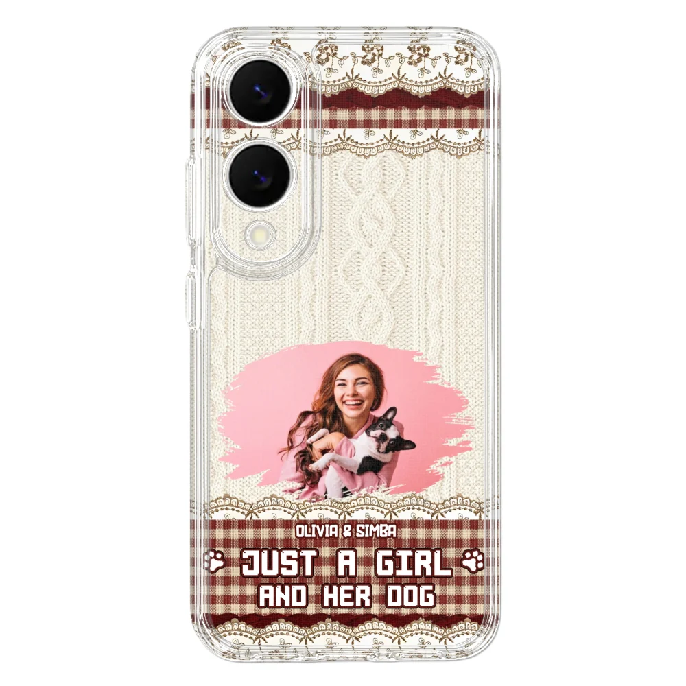 Just A Girl Photo - Personalized Custom Phone Case - Image 34