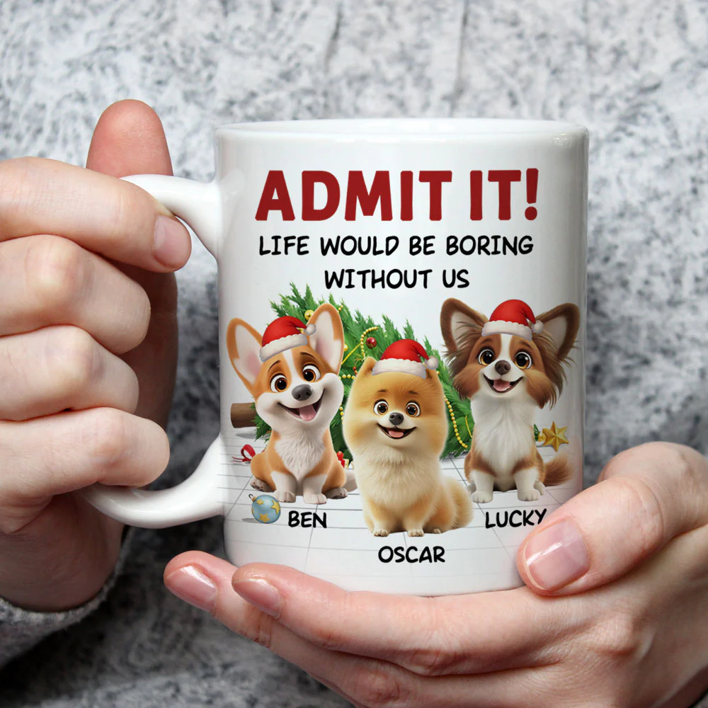 Just Admit It - Personalized Custom Coffee Mug - Image 3