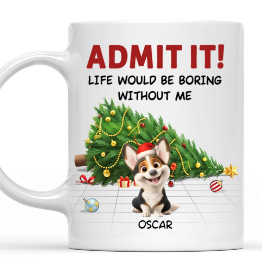 Just Admit It - Personalized Custom Coffee Mug - Image 6