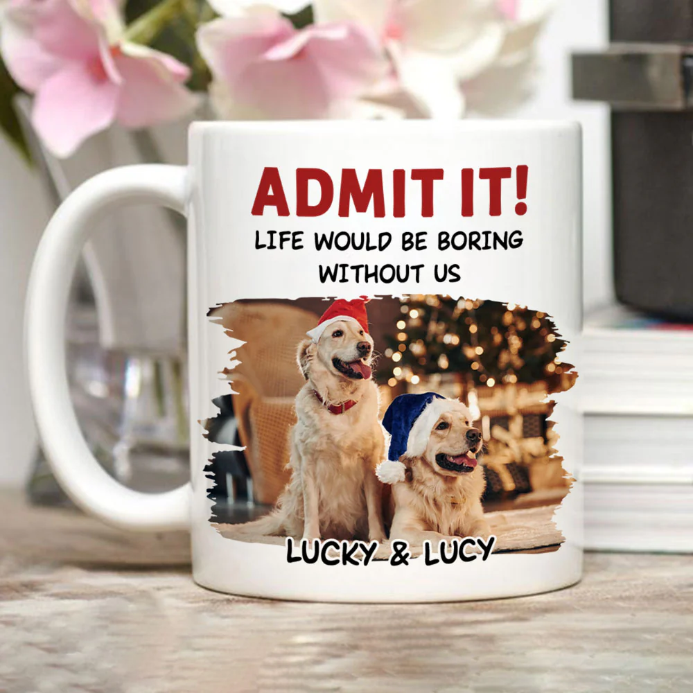 Just Admit It Photo - Personalized Custom Coffee Mug - Image 2