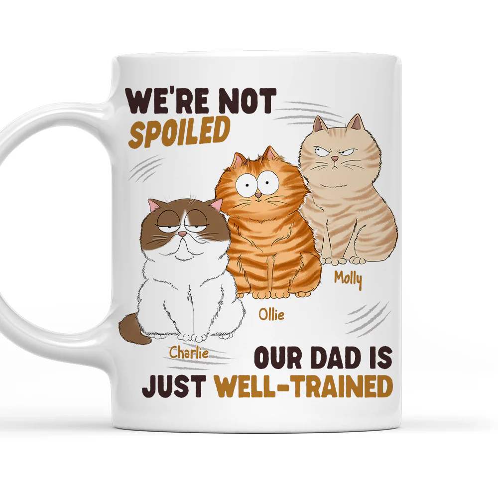 Just Because We Trained You Well - Personalized Custom Coffee Mug