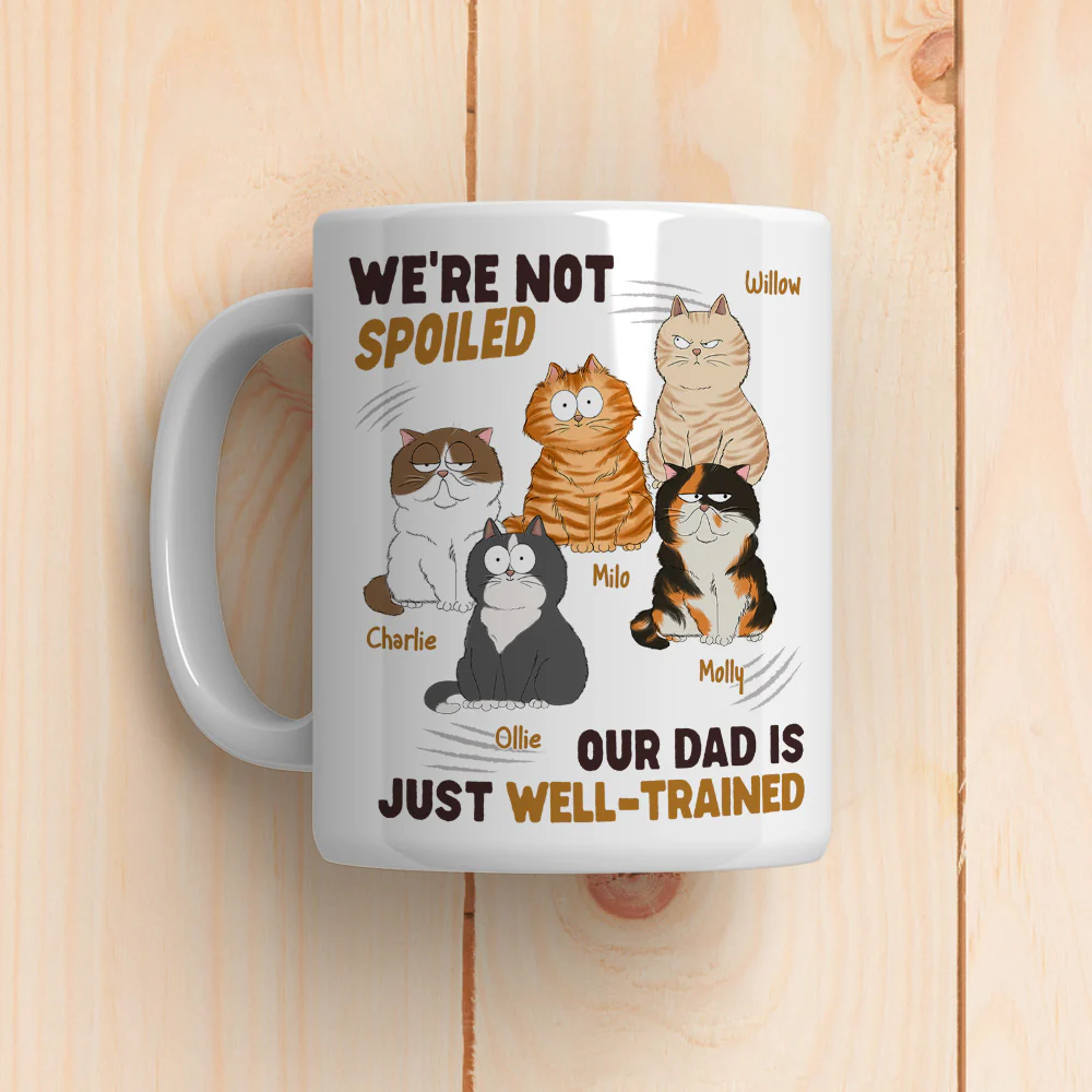 Just Because We Trained You Well - Personalized Custom Coffee Mug - Image 3