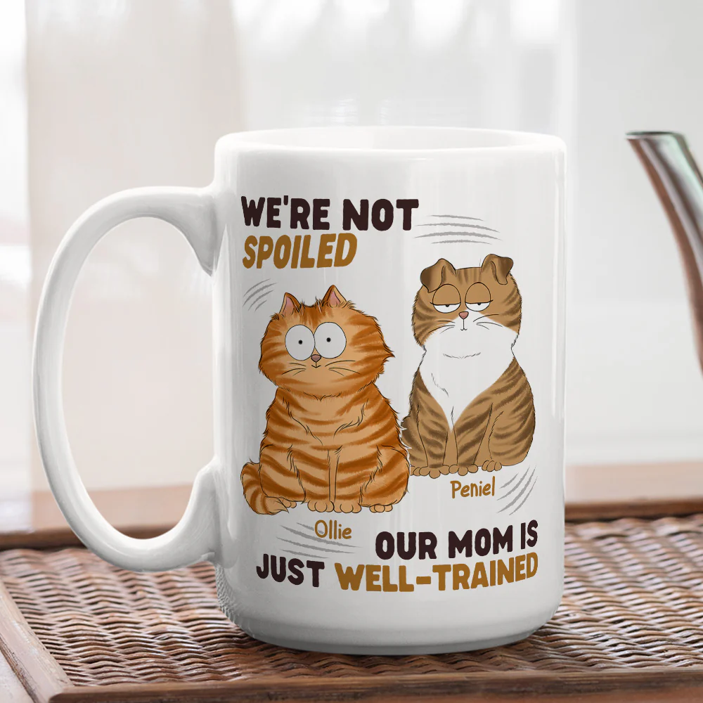 Just Because We Trained You Well - Personalized Custom Coffee Mug - Image 4
