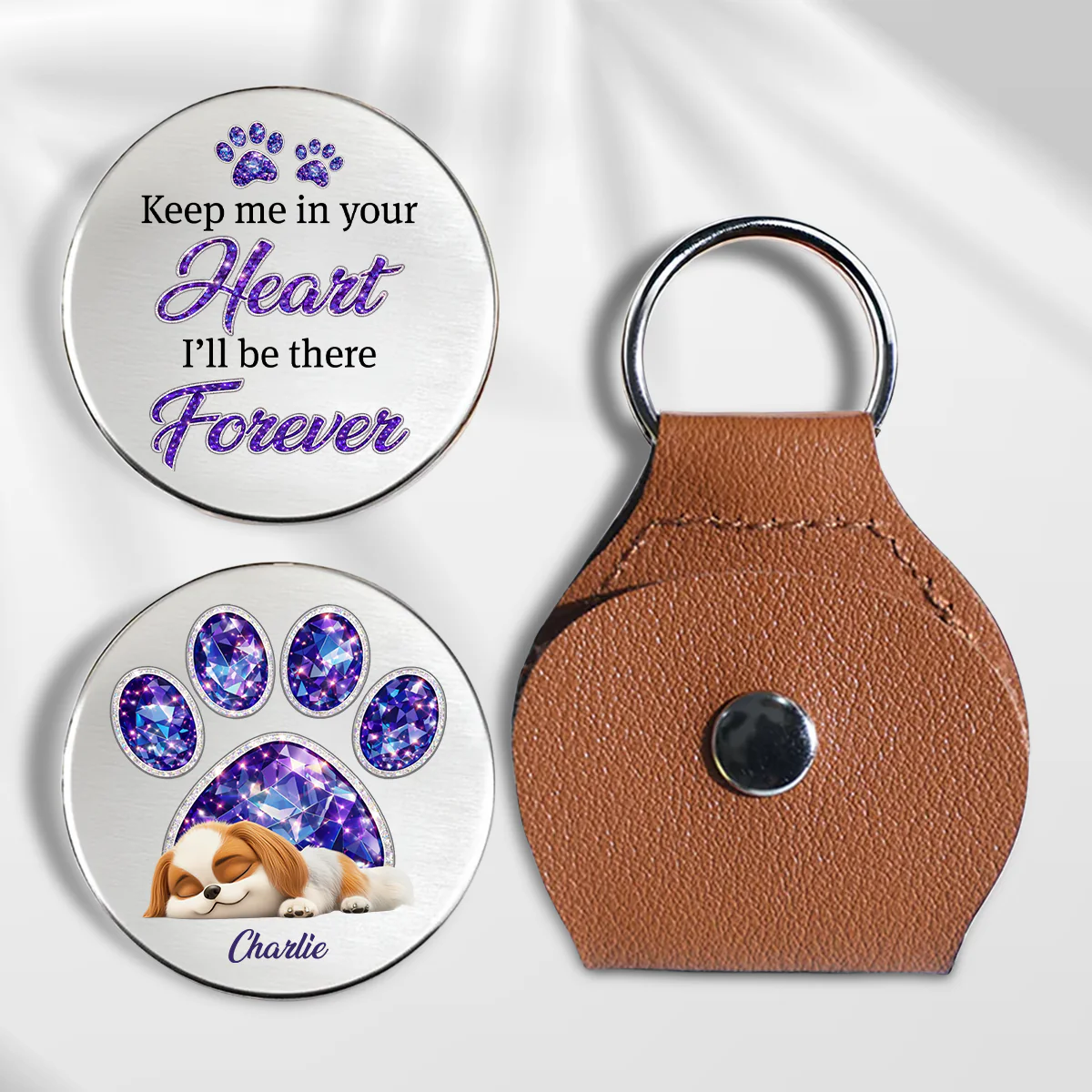 Keep Me Close - Personalized Custom 3D Effect Pocket Hug