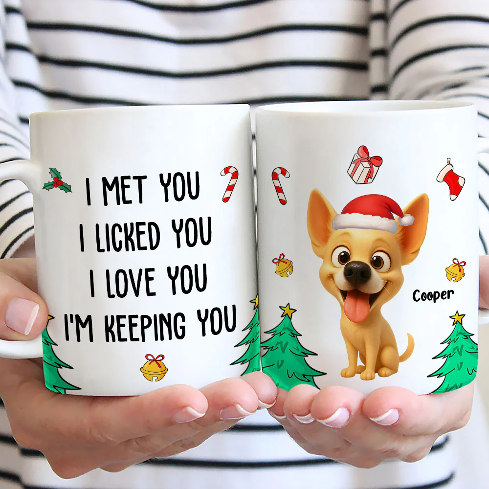 Keeping You Now - Personalized Custom Coffee Mug - Image 2
