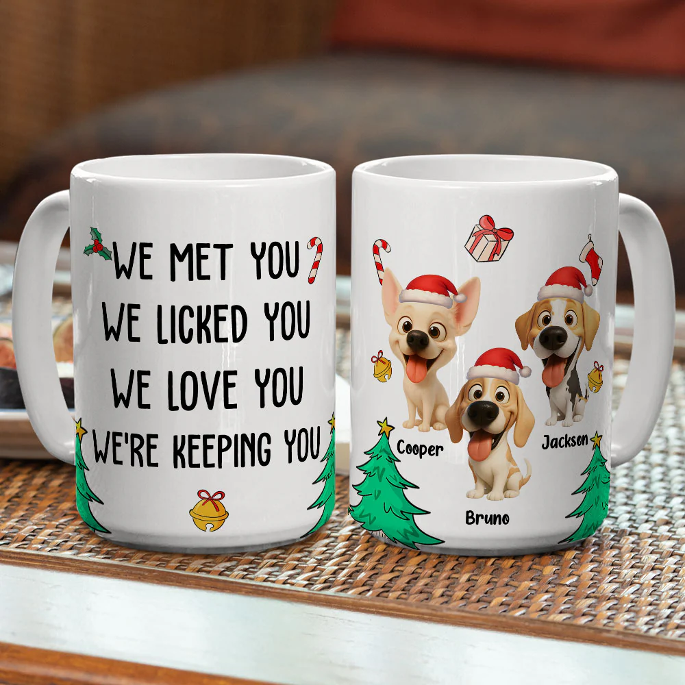 Keeping You Now - Personalized Custom Coffee Mug - Image 4