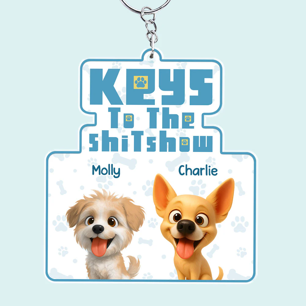 Keys To The Show - Personalized Custom Acrylic Keychain